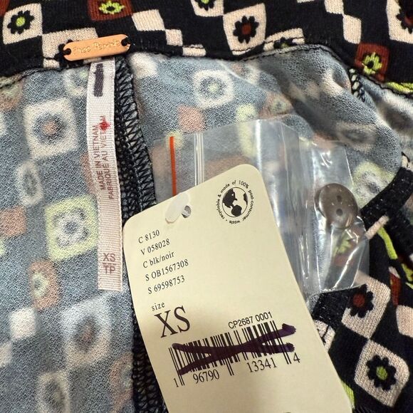 NWT Free People Shayla Halter Style Jumpsuit Size XS - Picture 4 of 4